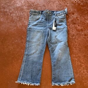 Liverpool Gia Crop Flare Jeans NWT